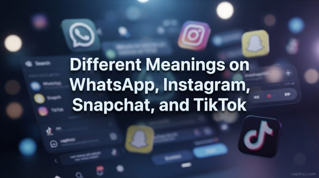 Different Meanings on WhatsApp, Instagram, Snapchat, and TikTok