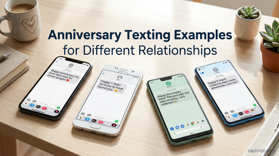 Anniversary Texting Examples for Different Relationships