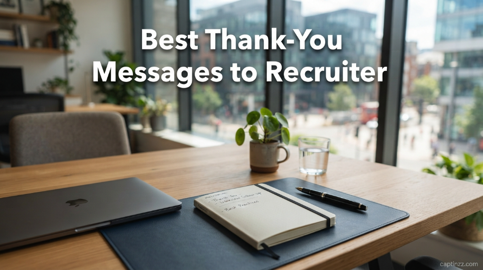 Best Thank-You Messages to Recruiter