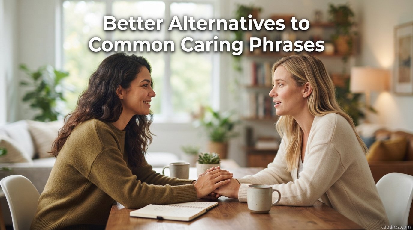 Better Alternatives to Common Caring Phrases