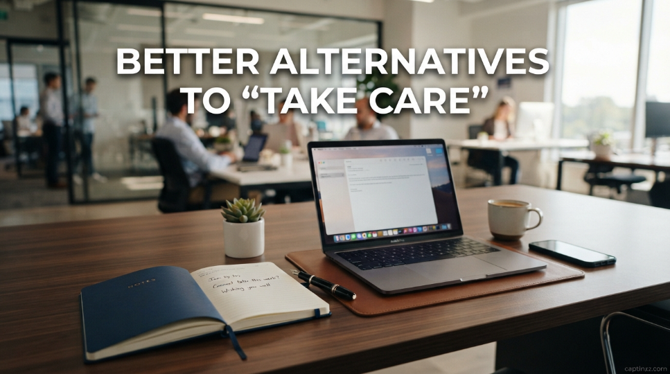 Better Alternatives to “Take Care”