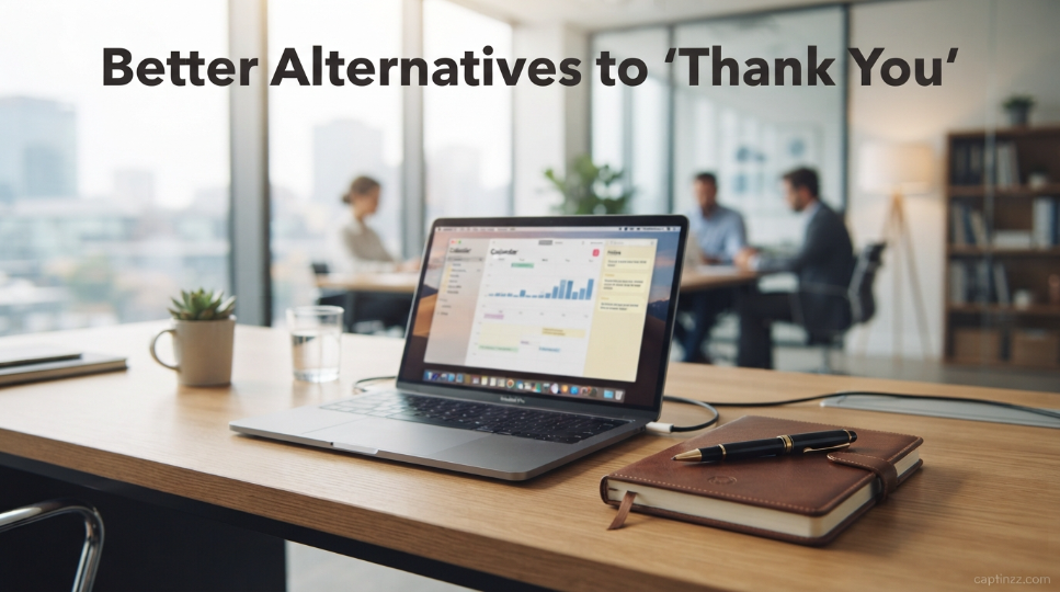 Better Alternatives to “Thank You”