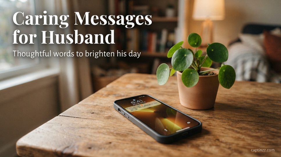 Caring Messages for Husband