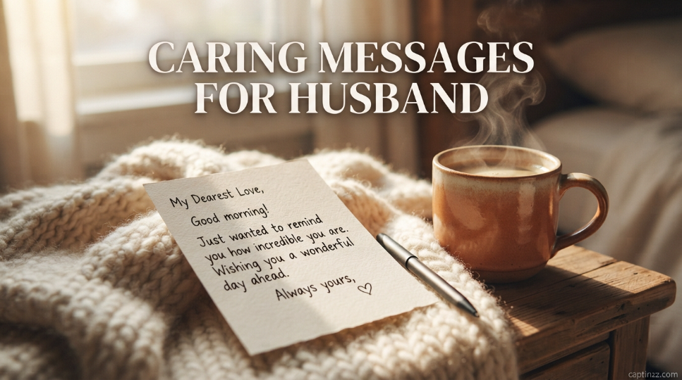 Caring Messages for Husband