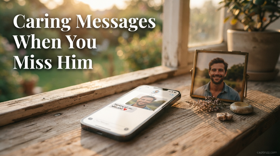 Caring Messages When You Miss Him