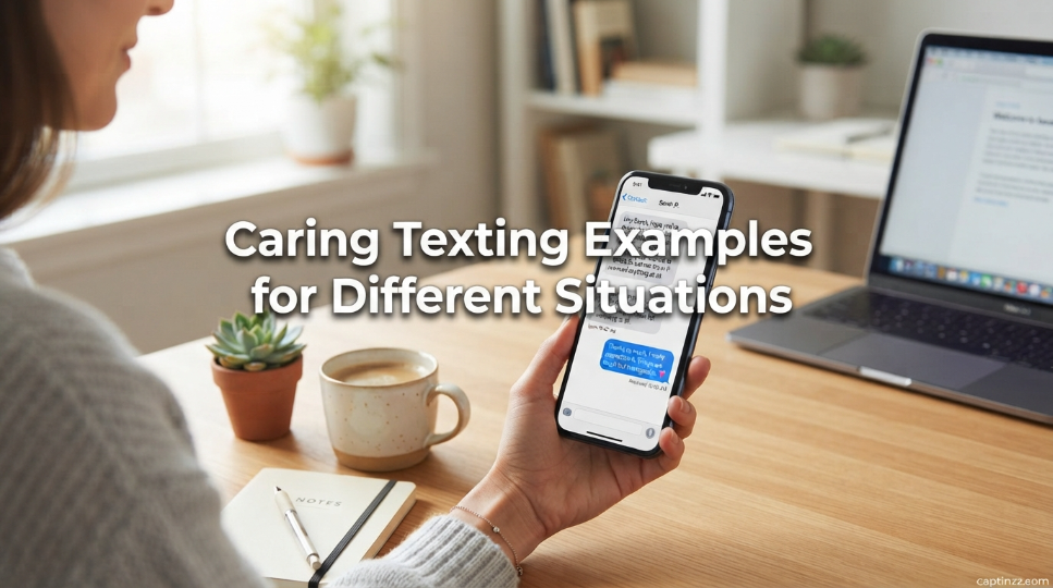 Caring Texting Examples for Different Situations