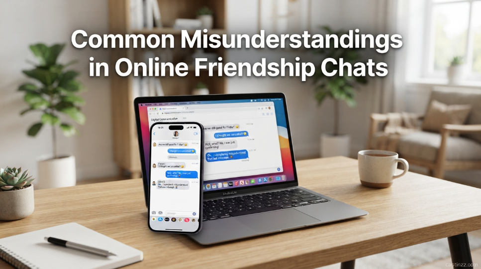 Common Misunderstandings in Online Friendship Chats