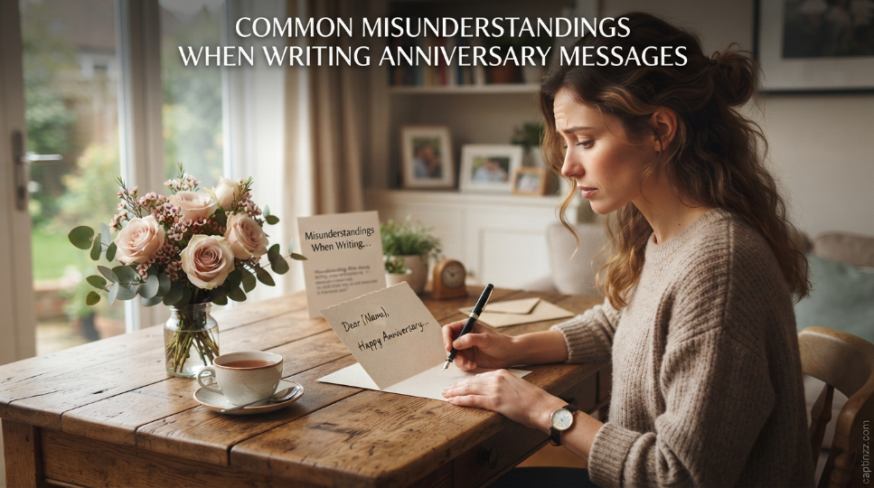 Common Misunderstandings When Writing Anniversary Messages