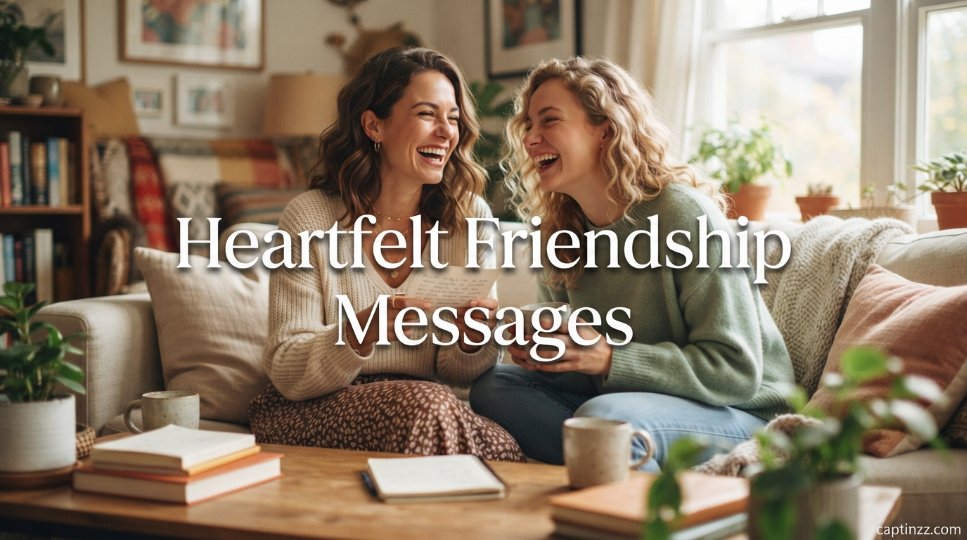 Heartfelt Friendship Messages