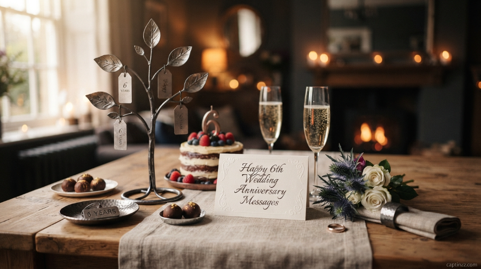 Happy 6th Wedding Anniversary Messages