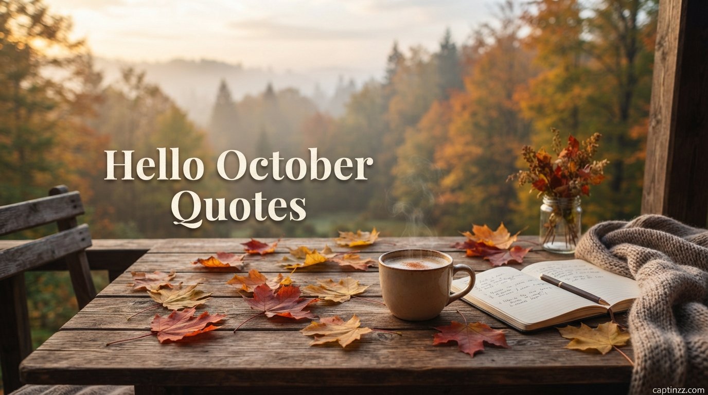 Hello October Quotes