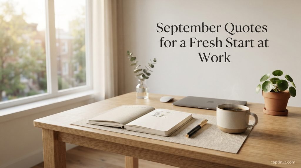 September Quotes for a Fresh Start at Work