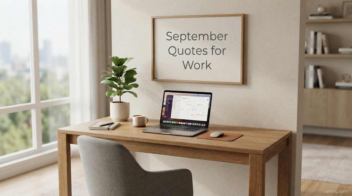 September Quotes for Work