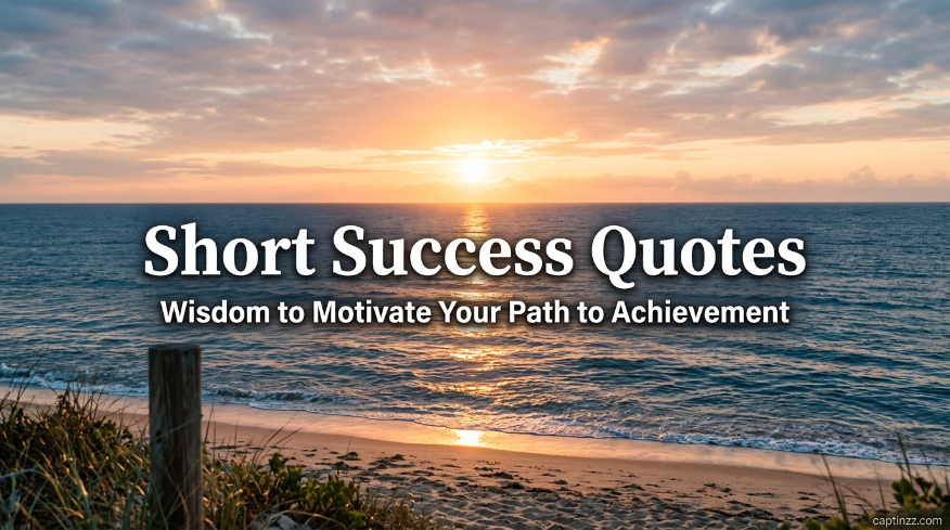 Short Success Quotes