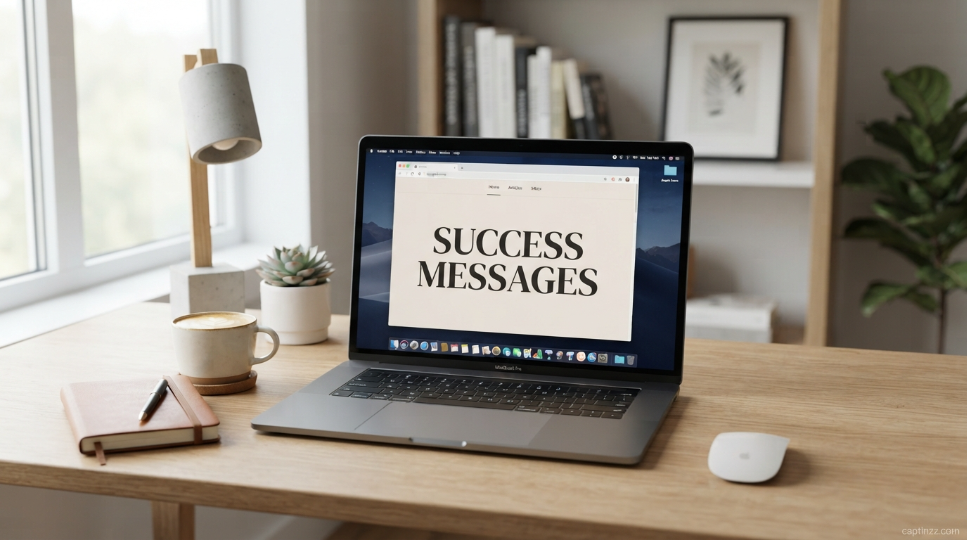 Success Messages