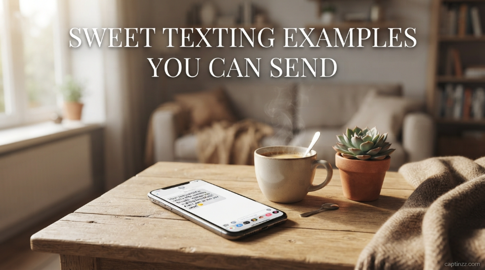 Sweet Texting Examples You Can Send