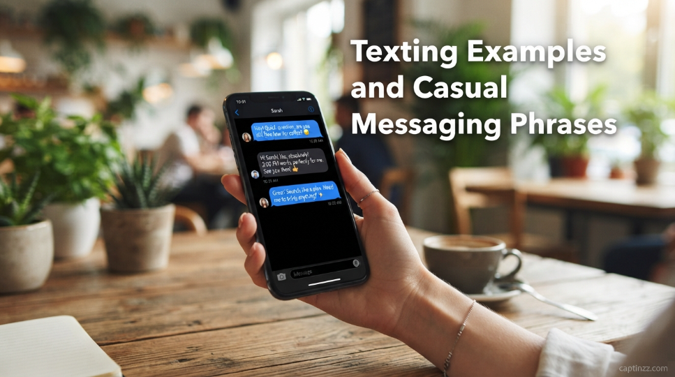 Texting Examples and Casual Messaging Phrases