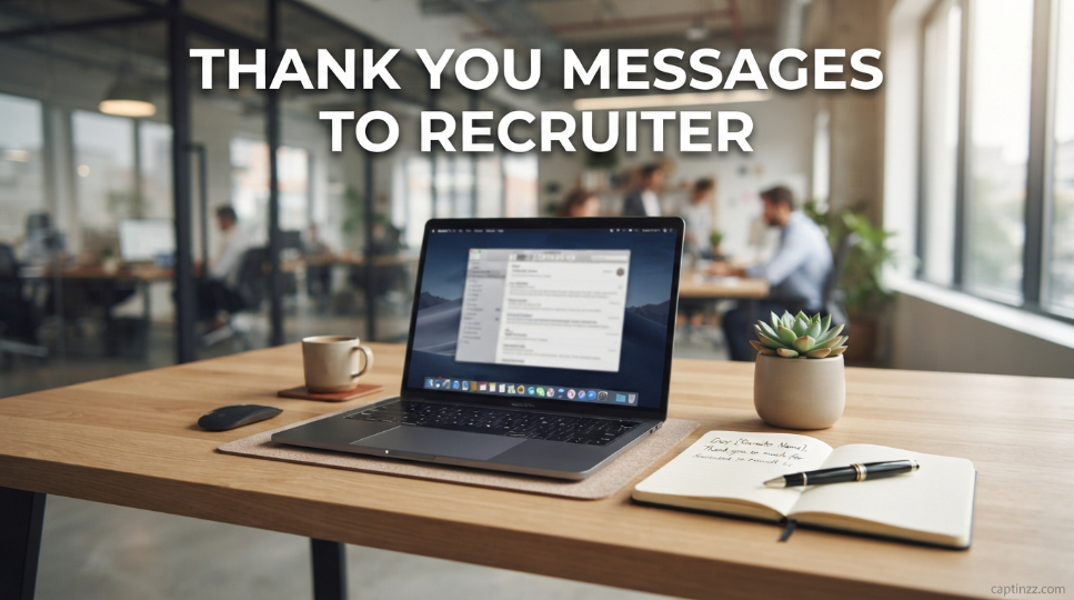 Thank You Messages to Recruiter