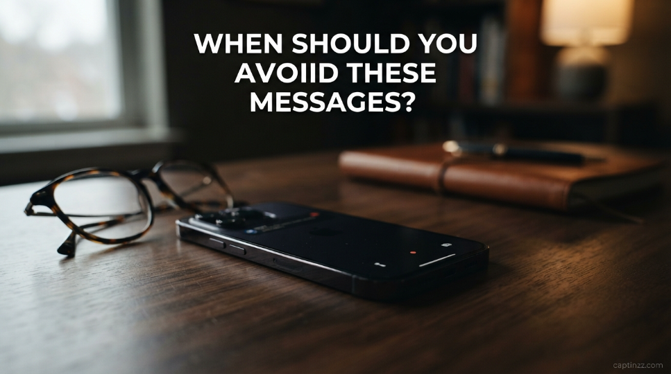 When Should You Avoid These Messages?