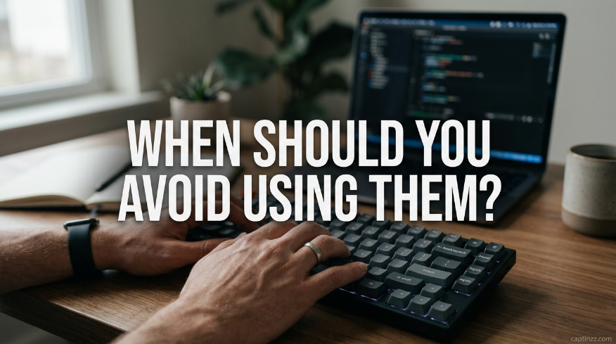 When Should You Avoid Using Them?