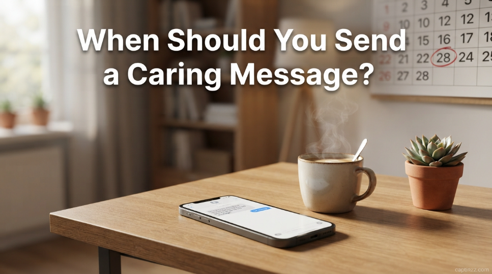 When Should You Send a Caring Message?