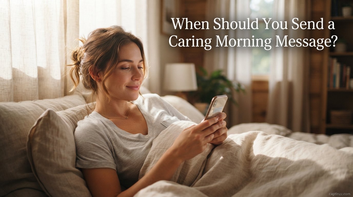 When Should You Send a Caring Morning Message?