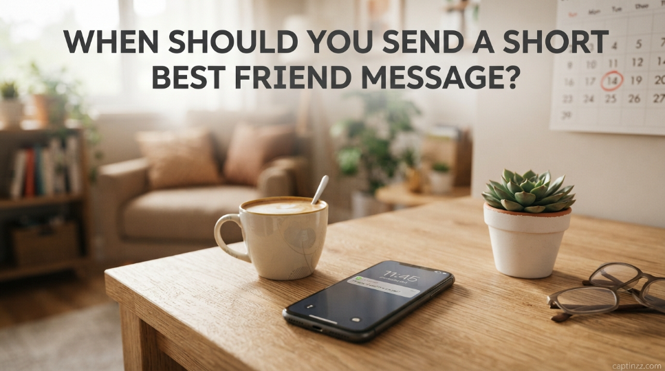 When Should You Send a Short Best Friend Message?