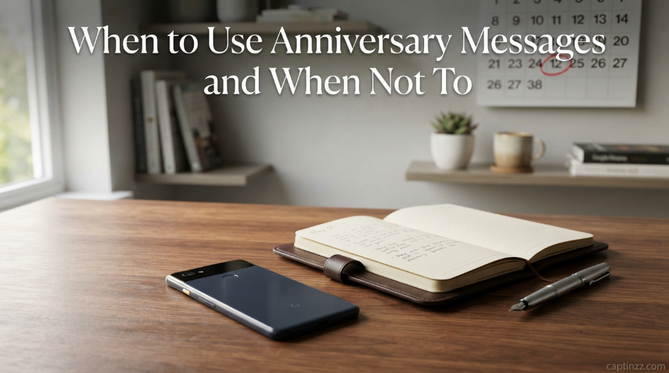 When to Use Anniversary Messages and When Not To