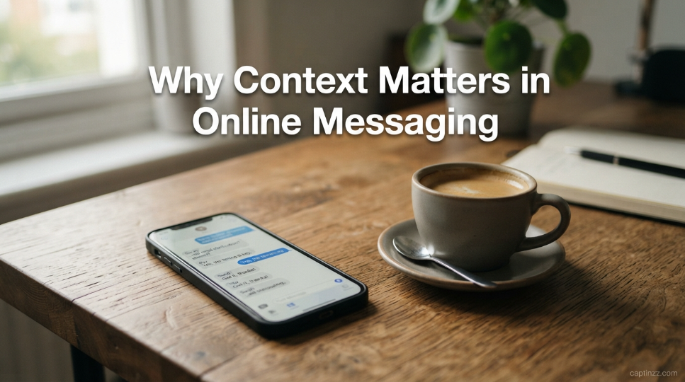 Why Context Matters in Online Messaging