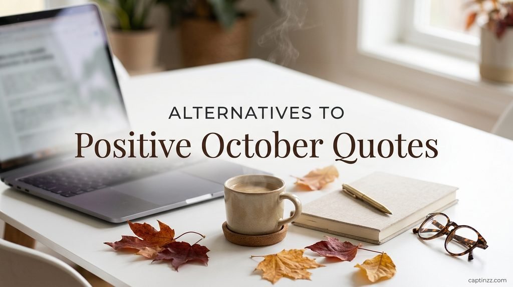Alternatives to Positive October Quotes