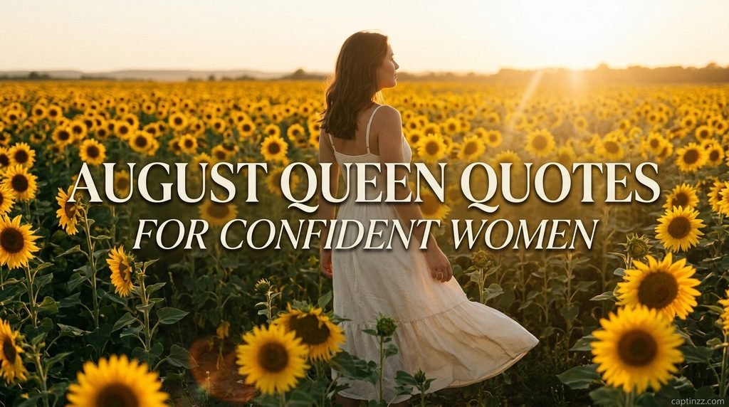 August Queen Quotes for Confident Women