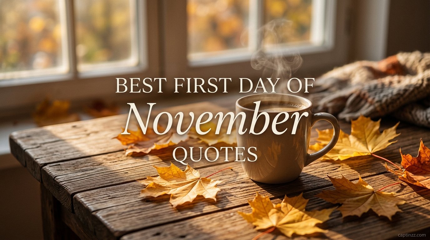 Best First Day of November Quotes