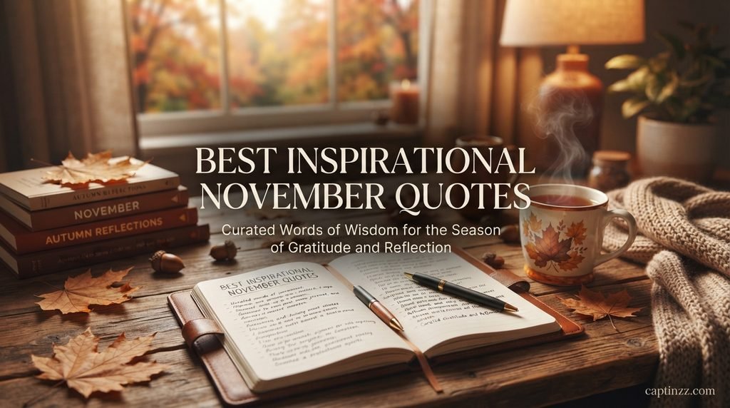 Best Inspirational November Quotes