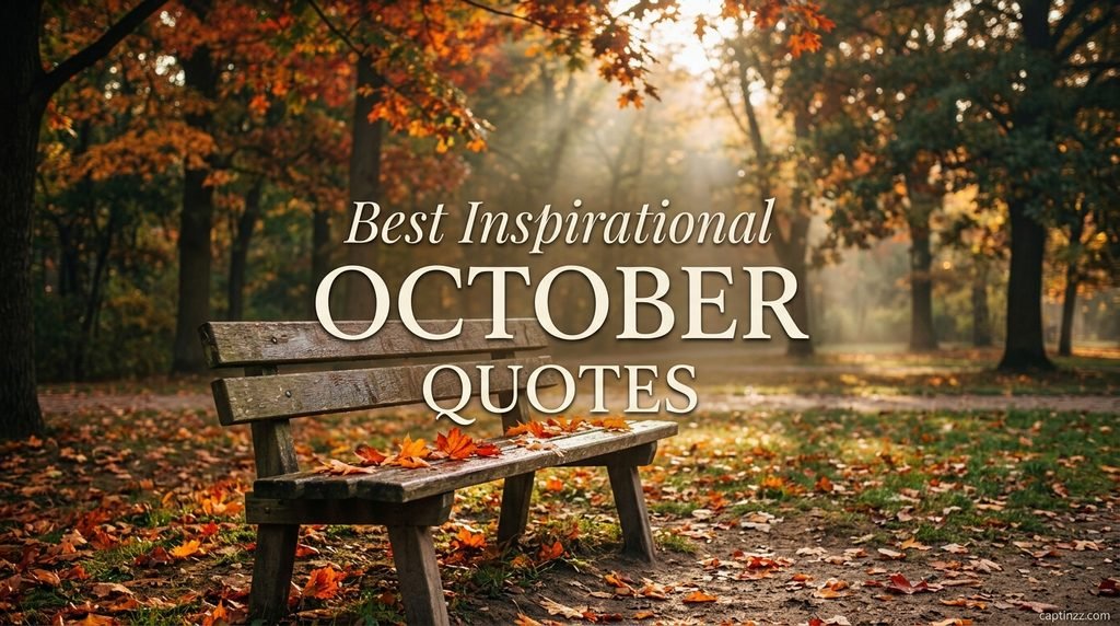 Best Inspirational October Quotes