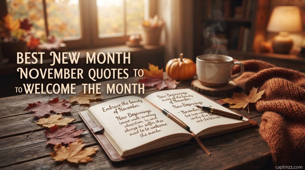 Best New Month November Quotes to Welcome the Month