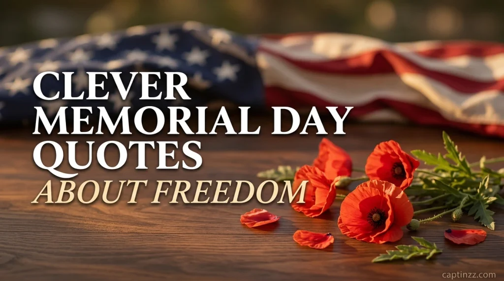 Clever Memorial Day Quotes About Freedom