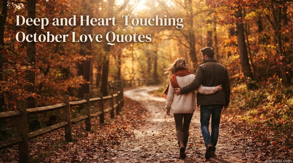 Deep and Heart-Touching October Love Quotes