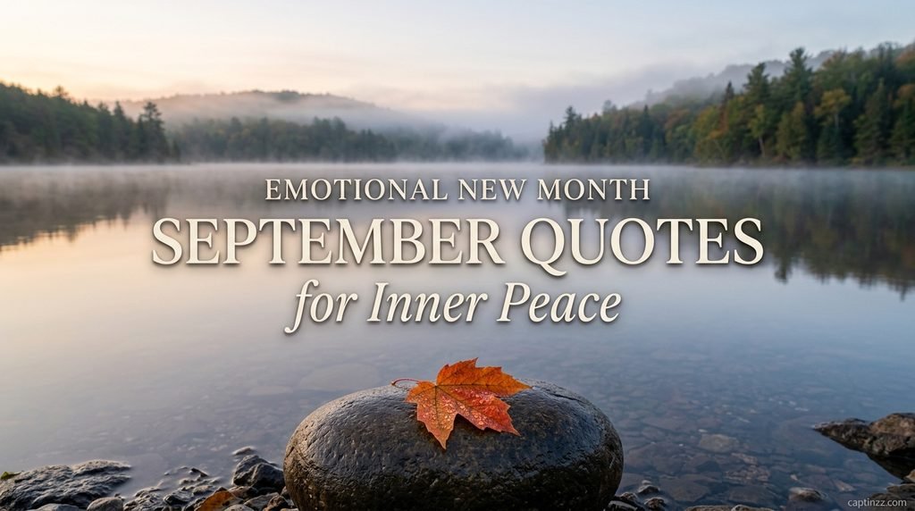 Emotional New Month September Quotes for Inner Peace