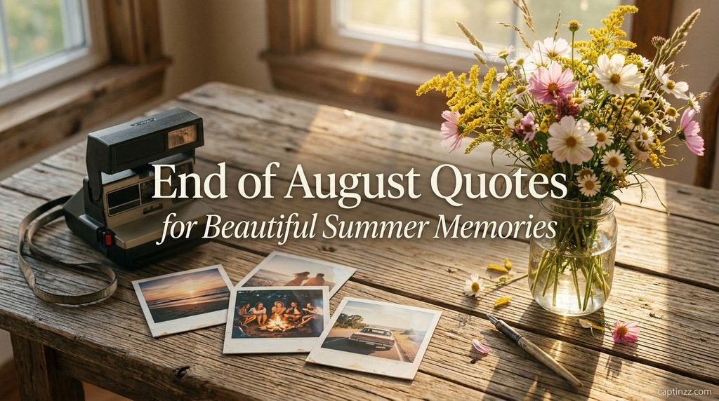 End of August Quotes for Beautiful Summer Memories