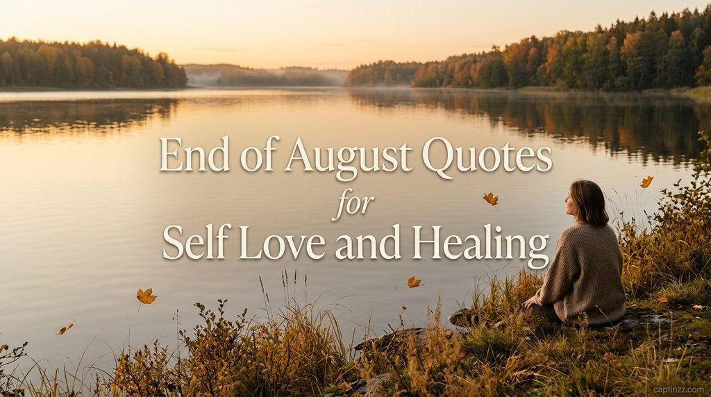 End of August Quotes for Self Love and Healing