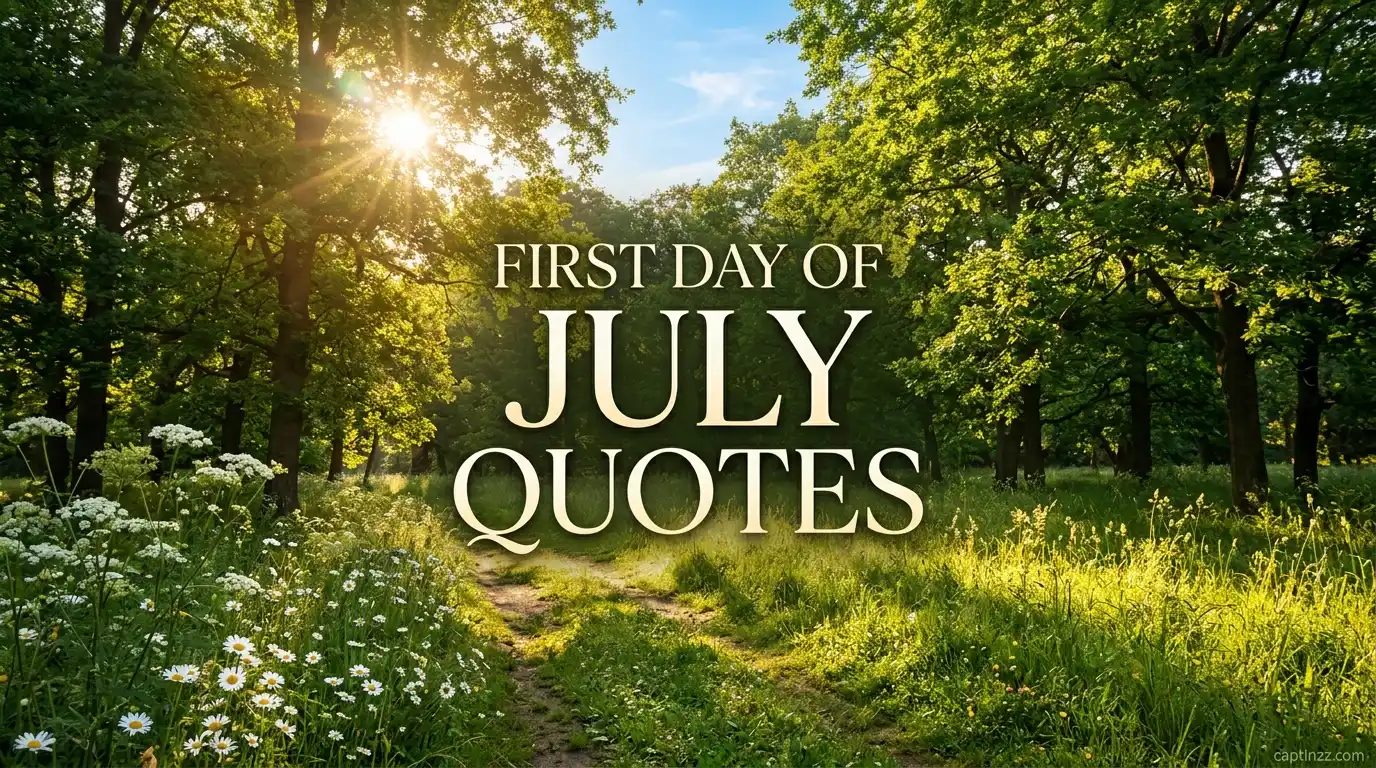 First Day of July Quotes