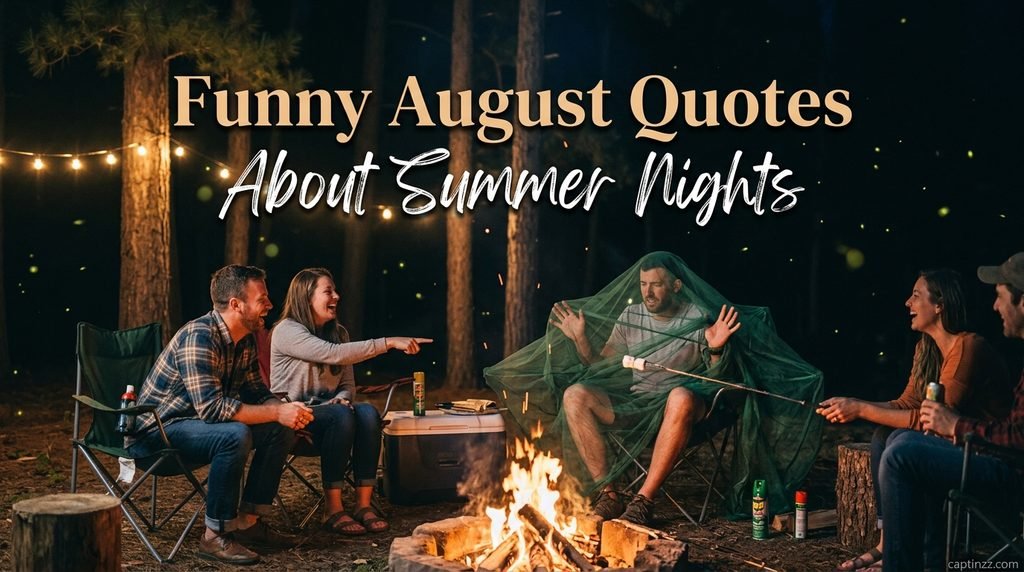 Funny August Quotes About Summer Nights