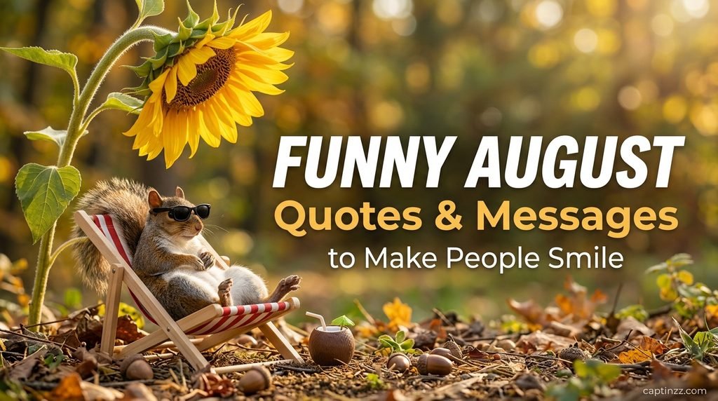 First Day of August Quotes About Blessings