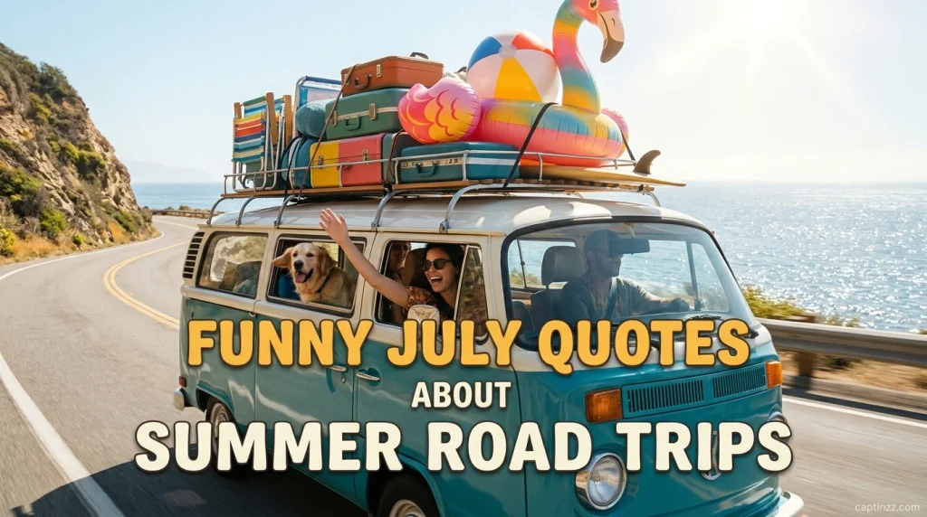 Funny July Quotes About Summer Road Trips