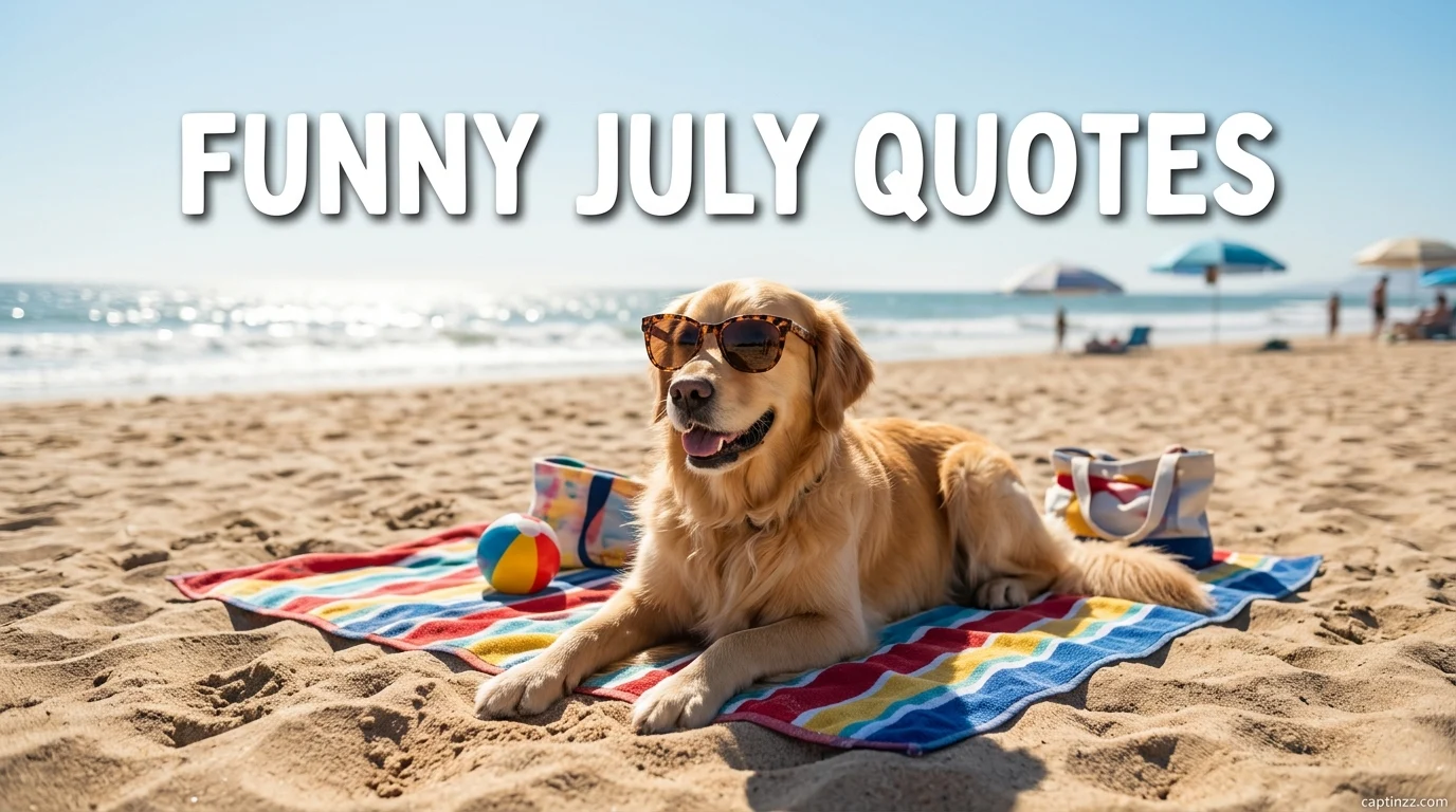 Funny July Quotes