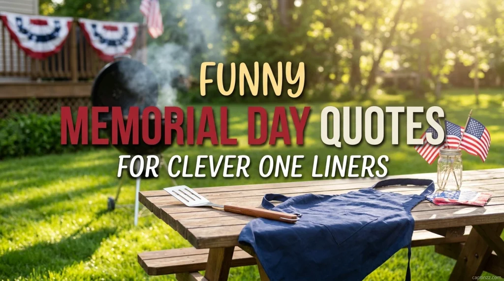 Funny Memorial Day Quotes for Clever One Liners