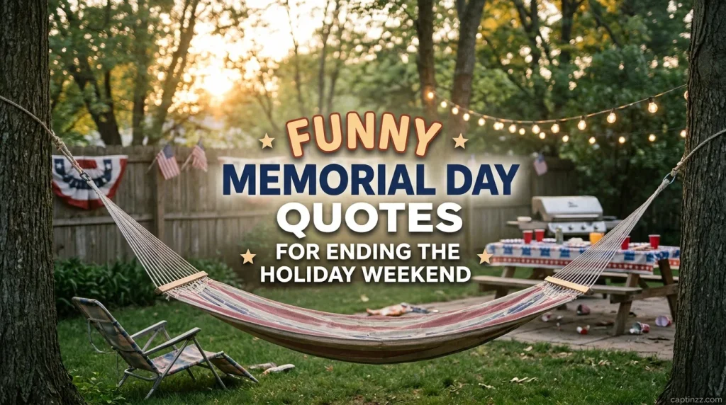Funny Memorial Day Quotes for Ending the Holiday Weekend