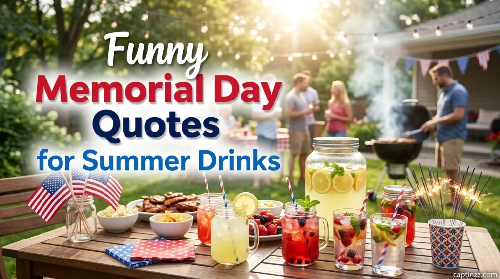 Funny Memorial Day Quotes for Summer Drinks