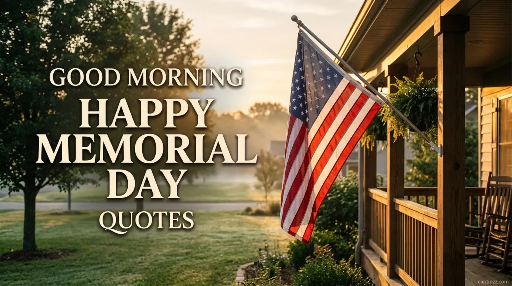 Good Morning Happy Memorial Day Quotes