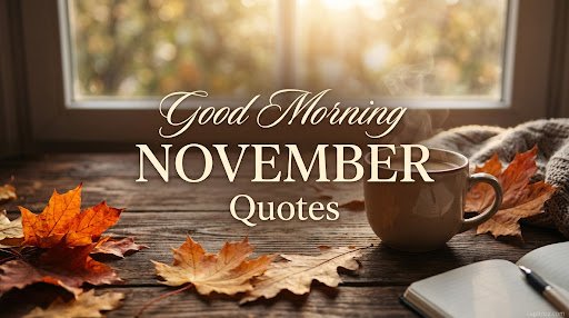 Good Morning November Quotes